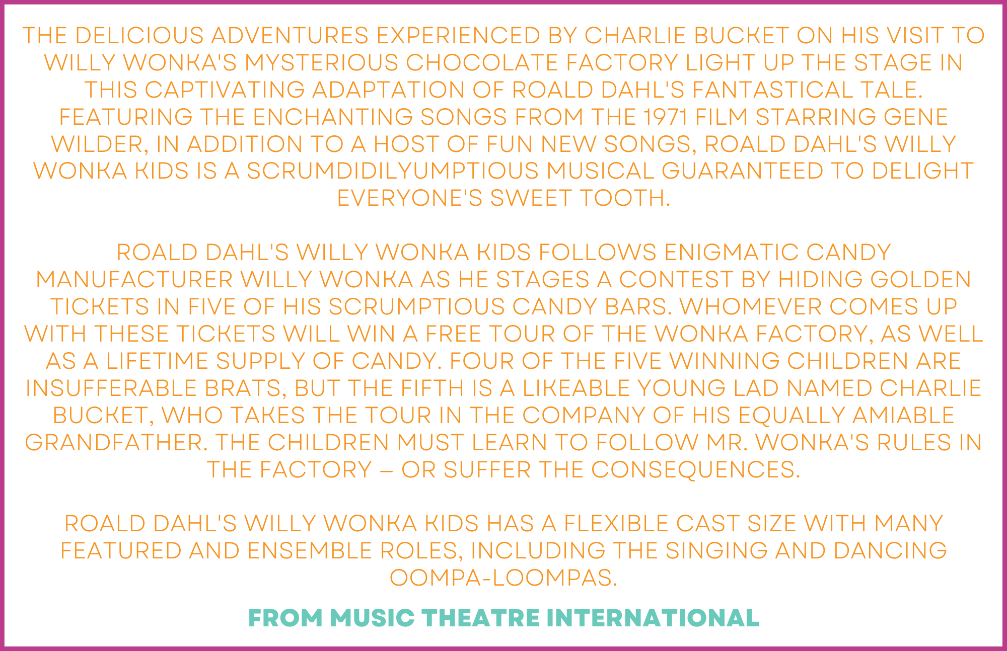 SCMT Willy Wonka Flier (8.5 × 5.5 in) (8)